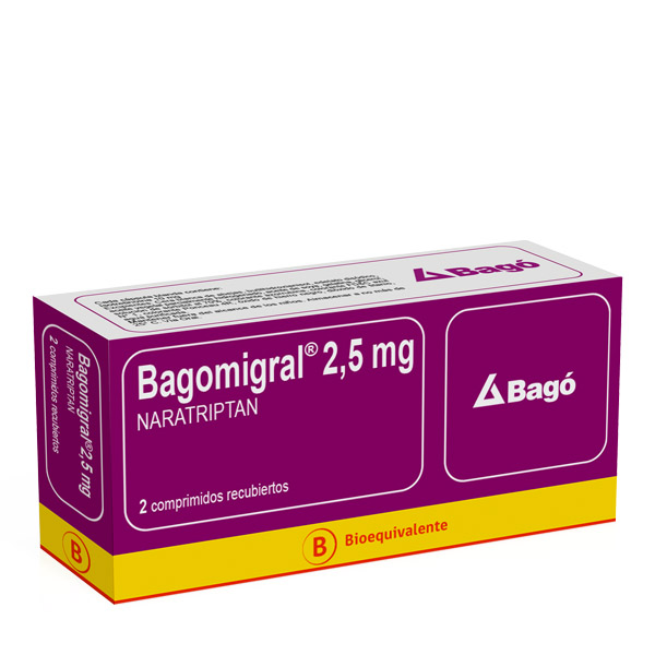 Bagomigral® 2.5 Mg X 2 comprimidos