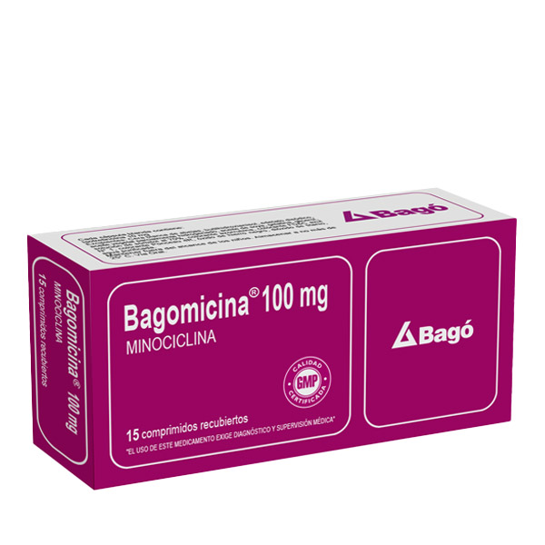 Bagomicina® 100 Mg X 15 comprimidos