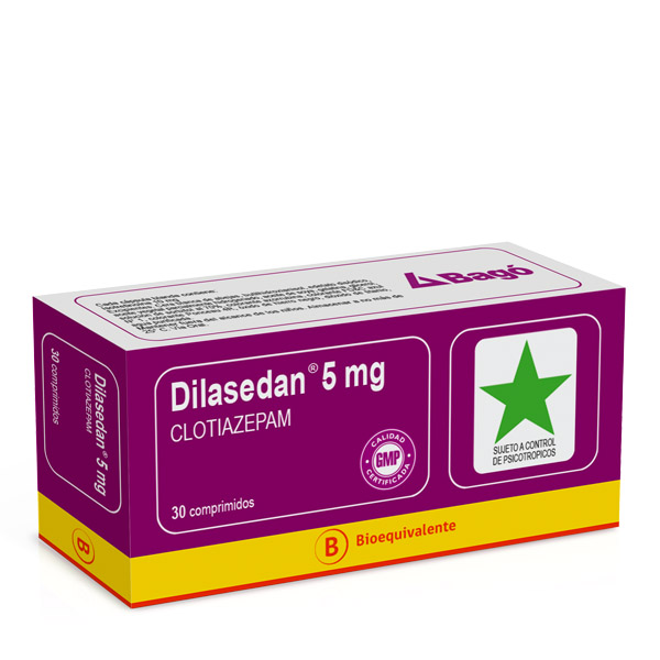 Dilasedan® 5 Mg X 30 Comprimidos