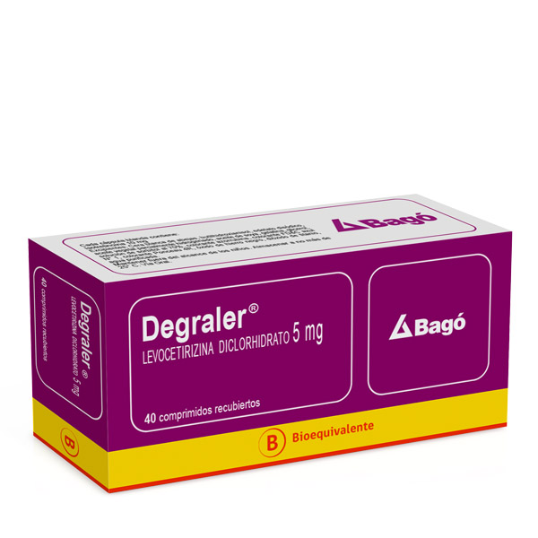 Degraler 5 Mg X 40 Comprimidos