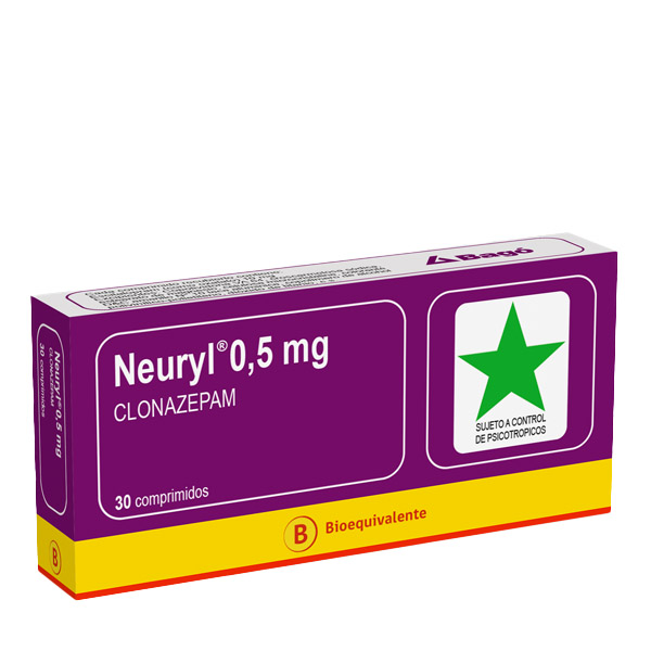 Neuryl 0,5Mg.X 30Cp. Vta