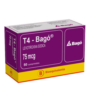 T4-Bago 75 Mcg X 50 Cp Vta