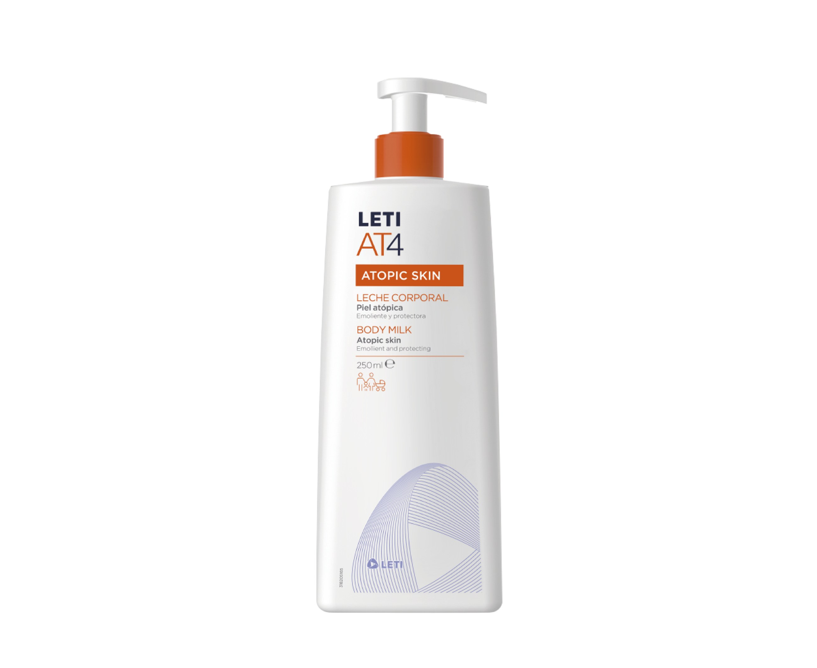 Leti At-4 Leche Corporal X 250 Ml Vta
