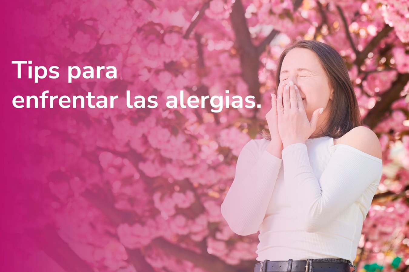 Tips para prevenir y enfrentar las alergias de la primavera